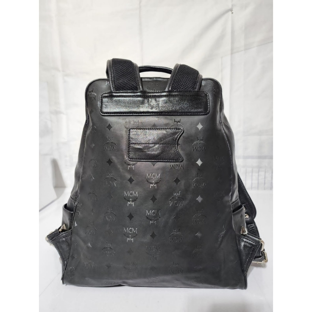 MCM Honshu Tantris Studded Backpack Black - Picture 8 of 16